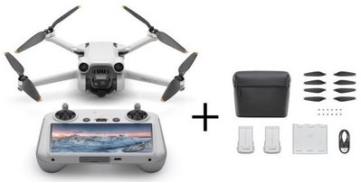 DJI Mini 3 Pro Drone (DJI RC) Fly More Combo Комплект дрона 129261 фото