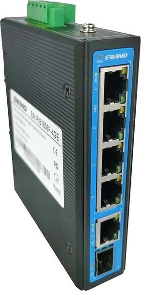 Ewind EW-PIS1806F-4GE PoE Комутатор 6 портів некерований 99-00022226 фото