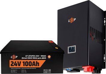 Комплект резервного питания LP (LogicPower) ИБП + литиевая (LiFePO4) батарея (UPS 3600VA + АКБ LiFePO4 2560W) 20489 фото