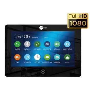 ALPHA HD Black Видеодомофон NeoLight 99-00006116 фото