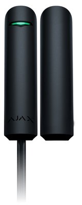 Ajax DoorProtect Fibra black Дротовий магнітоконтактний сповіщувач 29235 фото