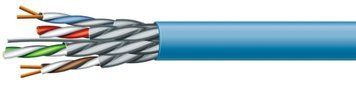 Cat. 6 A U/FTP LSZH 4х2х23 AWG (к) бухта 500м. Кабель витая пара ЗЗЦМ 99-00007910 фото