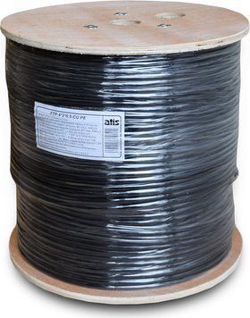 FTP 4*2*0.5-CU PE кат.5е (FTP медь внешний) Деревянная бухта 305 м. 252689 фото