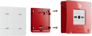 Ручной пожарный извещатель Ajax Manual Call Point (Red) (8EU) ASP 99-00016413 фото