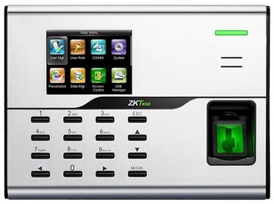 Биометрический терминал ZKTeco UA860 ID ADMS со считывателем отпечатка пальца, карт EM-Marine, с Wi-Fi 220199 фото