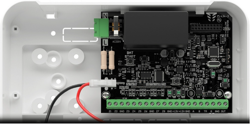 Універсальний модуль розширення зон та виходів TIRAS Technologies M-ZP sBox 99-00016437 фото
