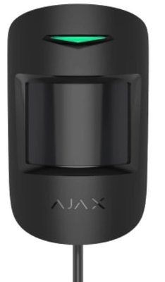 Ajax CombiProtect Fibra black дротовий сповіщувач руху та розбиття скла 29237 фото