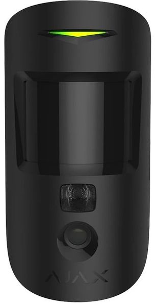Ajax MotionCam (PhOD) Jeweller (8EU) black бездротовий оповіщувач руху з камерою 27379 фото