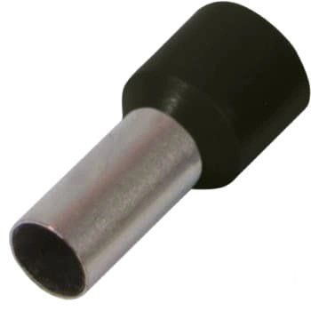 Enext e.terminal.stand.e7508.black&nbsp;0.75&nbsp;кв.мм Ізольований&nbsp;накінечник&nbsp;втулковий&nbsp;чорний 99-00013117 фото