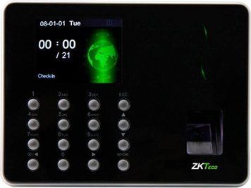 Биометрический терминал ZKTeco WL30 черный с Wi-Fi с считывателем отпечатка пальца. 114028 фото