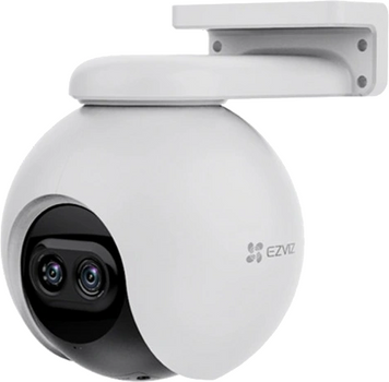 Wi-Fi камера з подвійною лінзою і панорамуванням/наклоном Ezviz CS-C8PF (2MP,W1) 99-00015281 фото