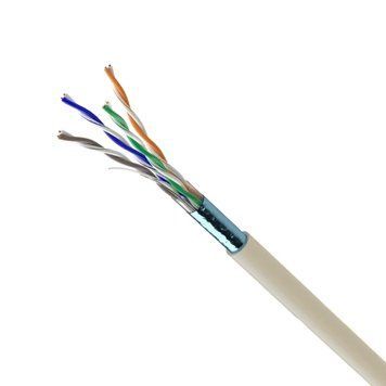 Cat. 5e F/UTP LSZH 4х2х24 AWG (7091004) бухта 305м. Кабель кручена пара ЗЗКМ (FTP мідь безгалоговий LSZH) 99-00007349 фото