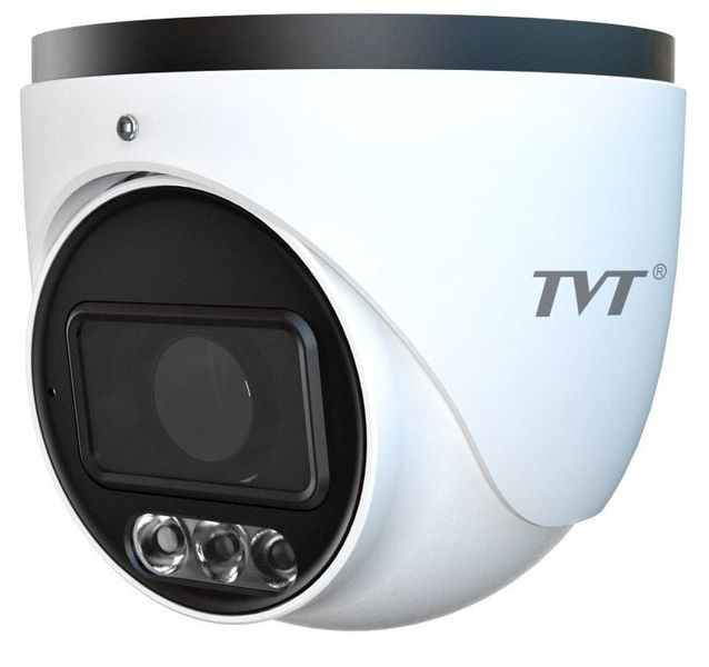 IP-видеокамера 4Mp TVT TD-9441S4L-A(D/PE/AW2) White f=2.8mm, ИЧ+LED-пидсвичування, з микрофоном 77-003721 фото