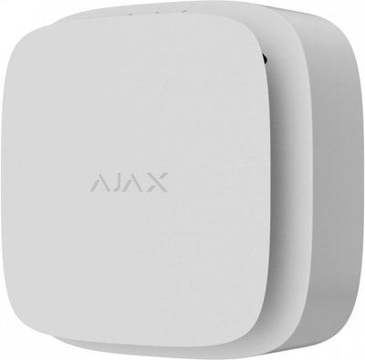 Ajax FireProtect 2 RB (Heat/Smoke) (8EU) white бездротовий сповіщувач диму та температури 29310 фото