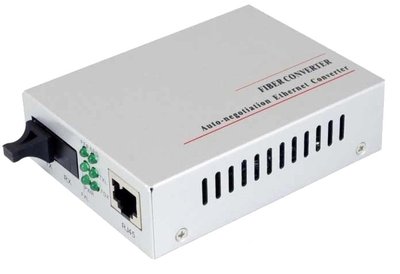 TelStream MC-118/320SC Медiаконвертор (1310TX&1550RX, 10/100, 20км SC) 27339 фото