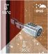 SEVEN LOCK SL-7774BF black (35-90мм) (цилиндр) Біометричний замок 99-00022504 фото 4