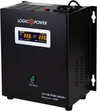 Источник бесперебойного питания Logicpower LPY-W-PSW-500 ВА / 350 Вт линейно-интерактивное с правильной синусоидой. 178973 фото