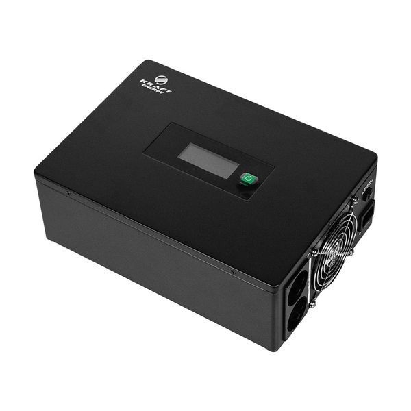 Высокочастотный инвертор 600VA/600W Kraft KRF-SAVR600VA/600W-12V под внешний аккумулятор 42-00112 фото
