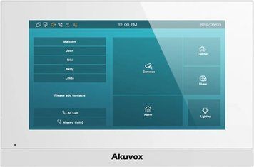 IP-відеодомофон з Wi-Fi 7 Akuvox C313WE white 218908 фото