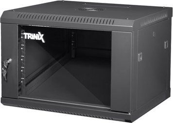 Комутаційна шафа Trinix TRX-6U/600x600x370 Black 25-00085 фото