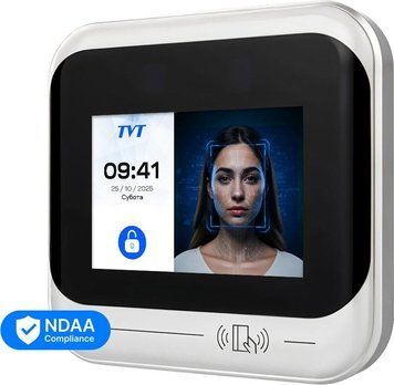 Біометричний термінал контролю доступу з WiFi 2Mp TVT TD-E2123-IC/PE/TP/WF з розпізнаванням облич і зчитувачем Mifare 77-00213 фото