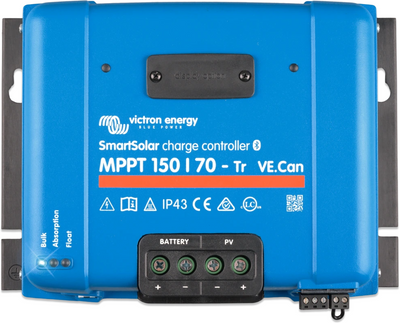 Контролер заряду Victron Energy SmartSolar MPPT 150/70-Tr VE.Can 99-00020918 фото