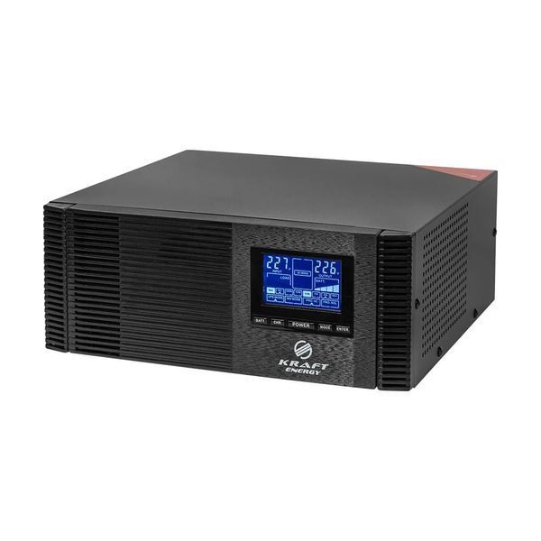 Комплект резервного живлення 1000W 2400Wh: гібридний інвертор KRF-AVR1200VA/1КW-12V (MPPT 30А) + акумуляторна батарея Trinix TGL12V200Ah/20Hr GEL 42-00164-44-00015 фото