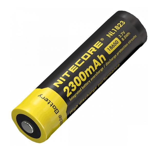 Nitecore NL1823 Аккумулятор Li-Ion 18650 3.7V (2300 мА•ч) защищенный 29552 фото