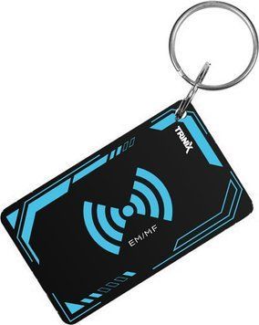 Ключ-брелок EM-Marine+Mifare Trinix Proximity-key EM+MF epoxy прямокутний 30*50 мм блакитний 69-00070 фото
