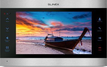 IP-відеодомофон Slinex SL-10IPT HD(silver + black) 115933 фото