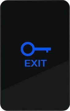 Кнопка виходу сенсорна накладна Trinix ART-901 Black 70-00033 фото