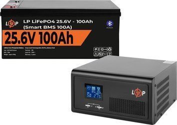 Комплект резервного питания LP (LogicPower) ИБП + литиевая (LiFePO4) батарея (UPS 2300VA + АКБ LiFePO4 2560W) 20487 фото