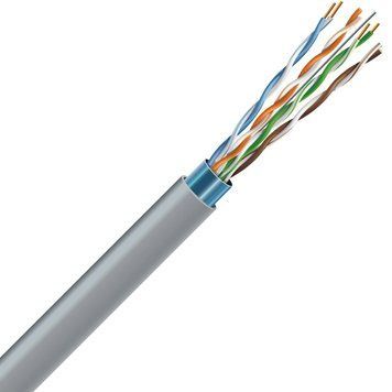 Cat. 6 F/UTP 4x2x23 AWG (К) (70910061) бух. 500м Кабель FTP медь внутренний ЗЗЦМ 99-00013206 фото
