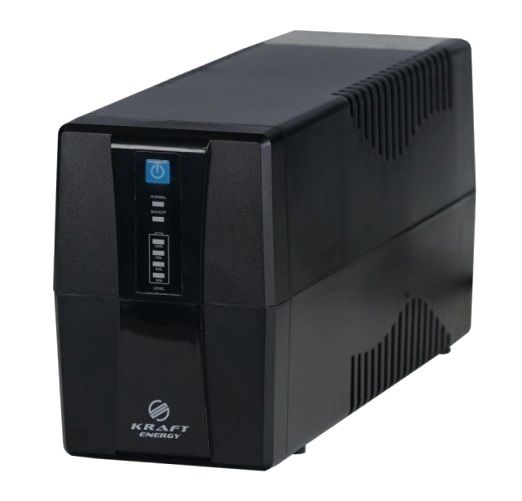 Kraft KRF-1500VA/900W(LСD) UPS Источник бесперебойного питания 27258 фото