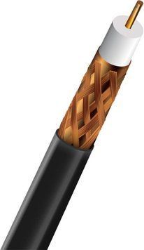 Кабель коаксиальний RG-59 (3C-2V) CU 0.8mm Outdoor Trinix 100m 35-00028 фото