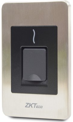 Биометрический считыватель отпечатков пальцев влагозащищенный ZKTeco FR1500(ID)-WP врезной 114652 фото
