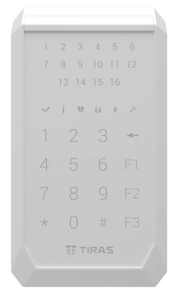 Tiras K-PAD16 (white) Клавиатура Тирас 99-00010048 фото