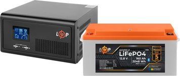 Комплект резервного питания LP(LogicPower) ИБП + литиевая (LiFePO4) батарея (UPS В1500 + АКБ LiFePO4 2048W) 37456 фото