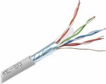 Скрученная пара OK-Net КПВЕ-ВП (250) 4*2*0,54 (F/UTP-cat.6), экранированный, бухта 305м (медь внутренняя) 113776 фото