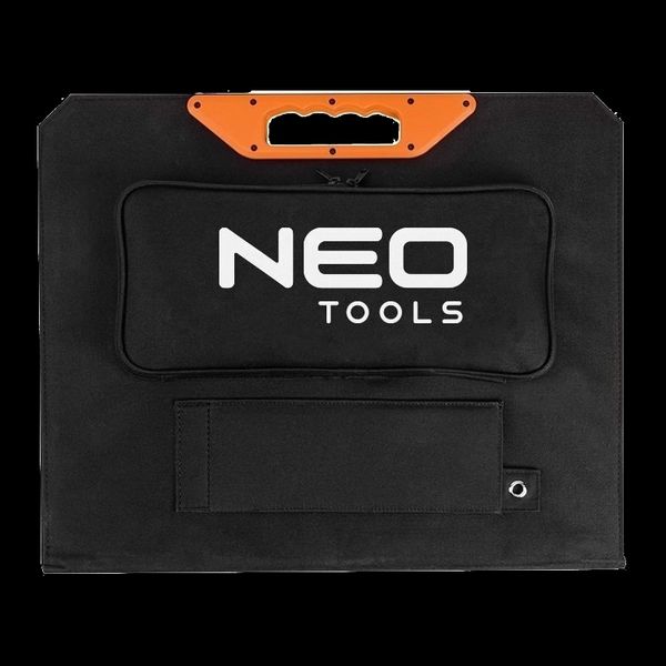 Neo Tools 140Вт Сонячна панель, регулятор напруги, USB-C та 2xU 27090 фото