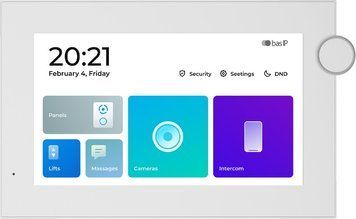 IP-відеодомофон Bas-IP AZ-07LL Linux 7 white з можливістю горизонтального та вертикального монтажу 273354 фото