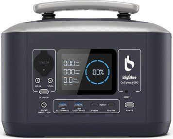 Портативна зарядна станция BigBlue CP600 600W 537.6Wh 42-00115 фото