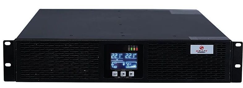 Источник бесперебойного питания Kraft KRF-RM/2000VA/2KW/Ex Pro Online UPS под внешний аккумулятор 42-00012 фото