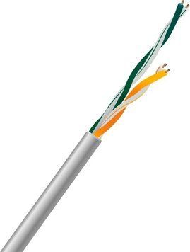 Кабель вита пара UTP CAT5E CU 0.5 2PR PVC Indoor Kraft 500m 33-00015 фото
