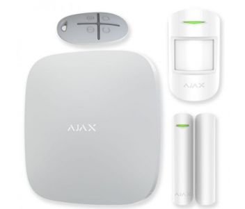 StarterKit (white) Комплект бездротової сигналізації Ajax 22292 фото