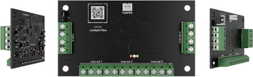 Модуль для разветвления линии Fibra на четыре линии Ajax LineSplit Fibra 99-00015764 фото