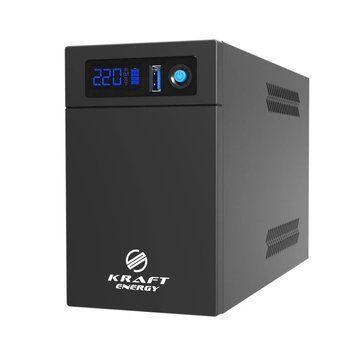 Источник бесперебойного питания Kraft KRF-1200VA/720W(LED)LiFePO4 UPS 42-00166 фото