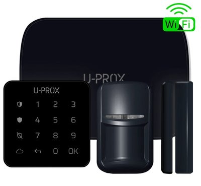 U-Prox MP WiFi kit Black Комплект бездротової охоронної сигналізації 29682 фото