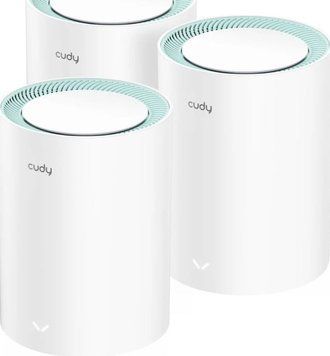 Маршрутизатор WiFi Mesh-система WiFi 5 Cudy M1300 (3-Pack) 3 штуки дводіапазонні гігабітні AC1200 73-00511 фото