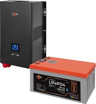 Комплект резервного питания LogicPower 3600W + литиевая (LiFePO4) батарея 4096Wh 40162 фото